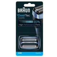 BRAUN CoolTech 40B Extra Blade & Trimmer - Precision Shaving for a Smooth Experience!